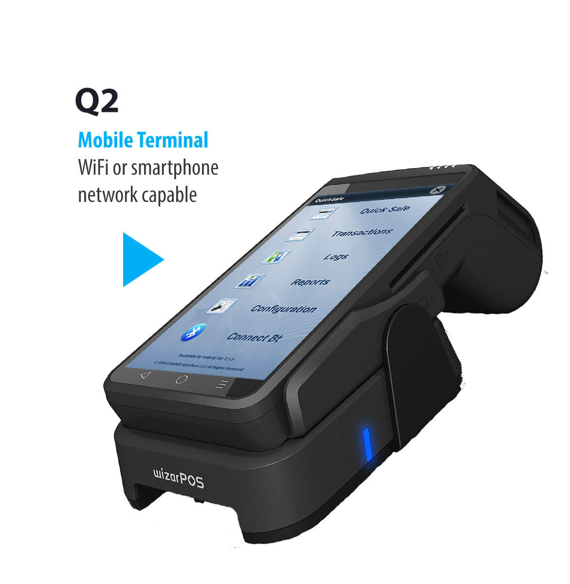 Q2 Mobile terminal wifi or smartphone network capable